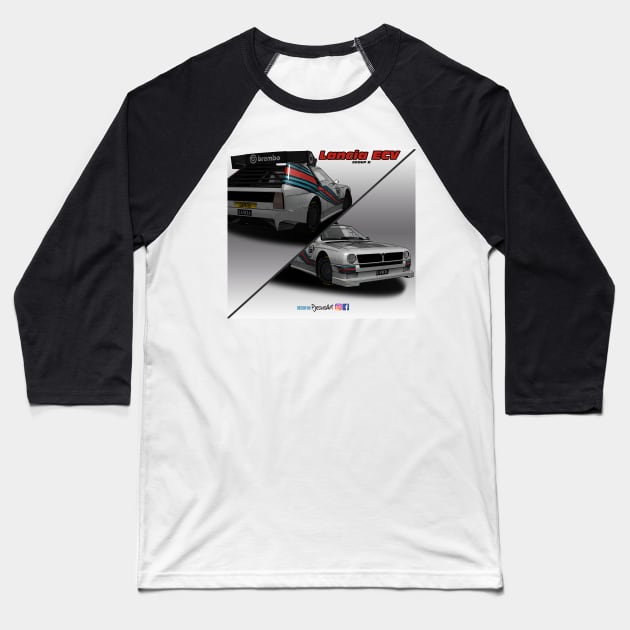 Lancia ECV Group B Baseball T-Shirt by PjesusArt